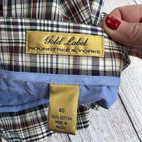 Roundtree & Yorke Gold Label Shorts 40 - Picture 3 of 5